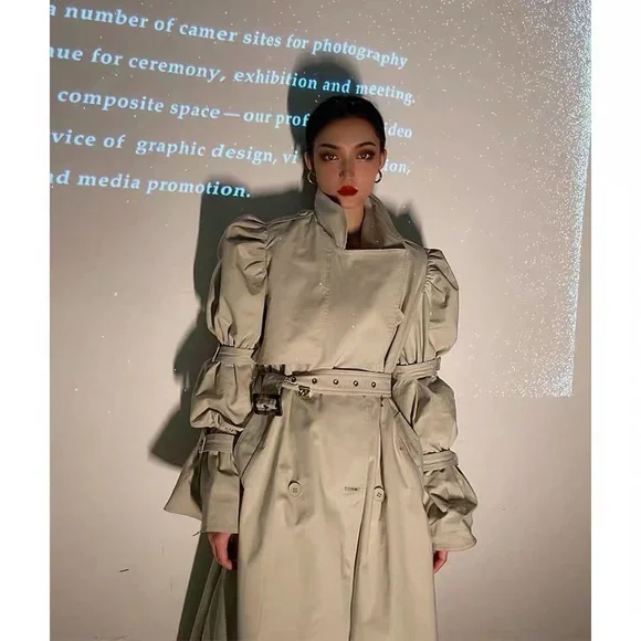 Trench long coat